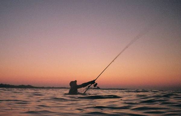 Skishing off Newport RI-1