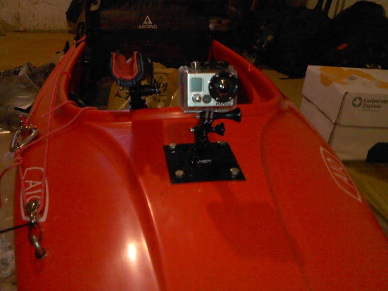 My GoPro Hero2 HD camera mount